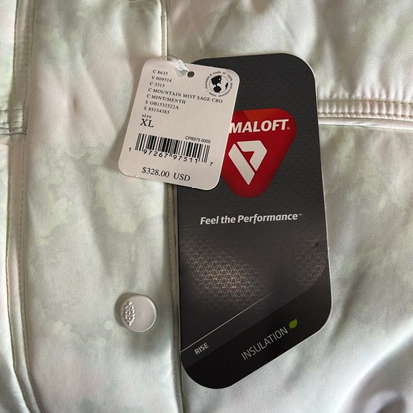 Free People FP movement Bunny Slope Puffer JACKET in Mountain Mist Sage NWT - Picture 16 of 16